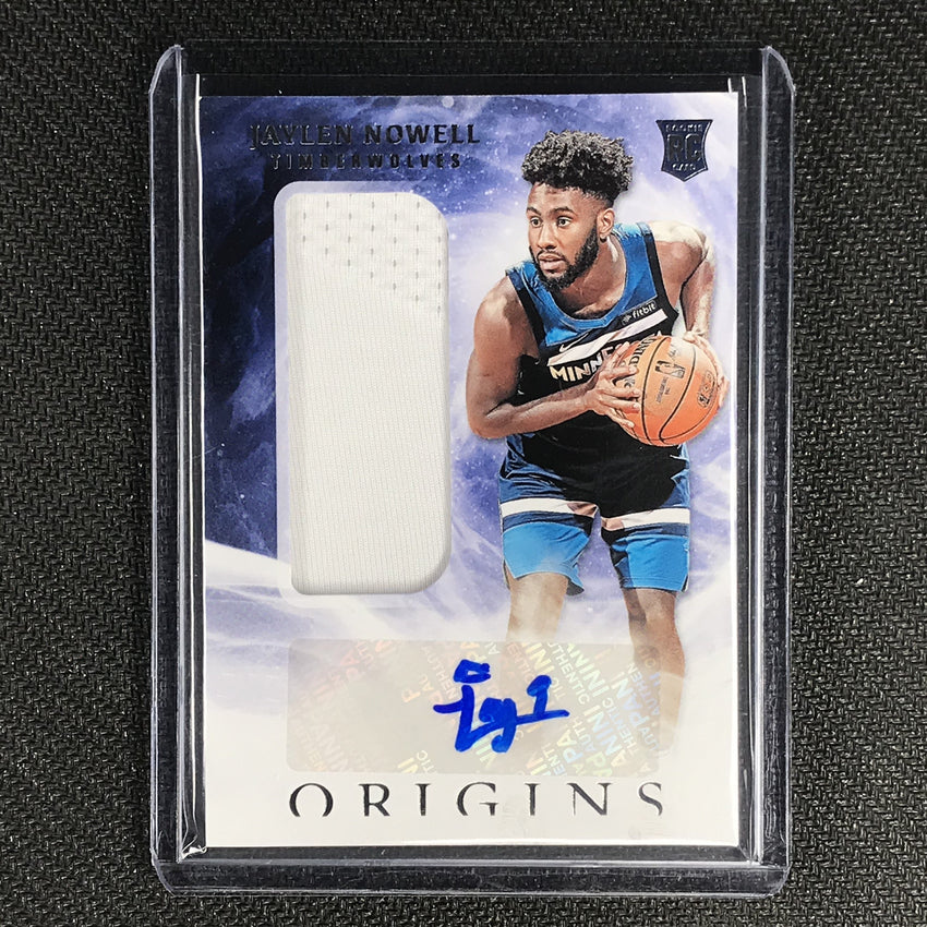 2019-20 Origins JAYLEN NOWELL Rookie Jersey Autographs #158 #2-Cherry Collectables