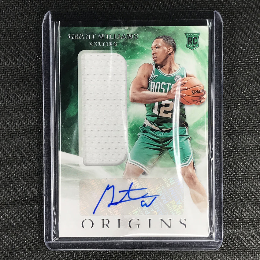2019-20 Origins GRANT WILLIAMS Rookie Jersey Autographs #171-Cherry Collectables