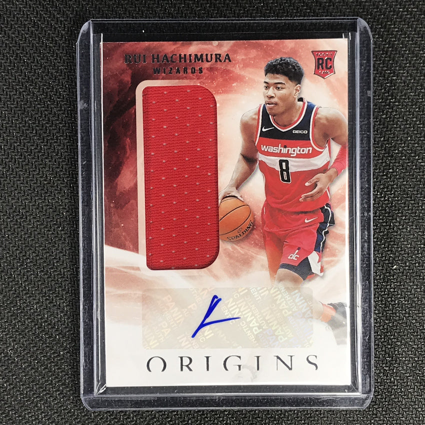 2019-20 Origins RUI HACHIMURA Rookie Jersey Autographs #175 #1-Cherry Collectables