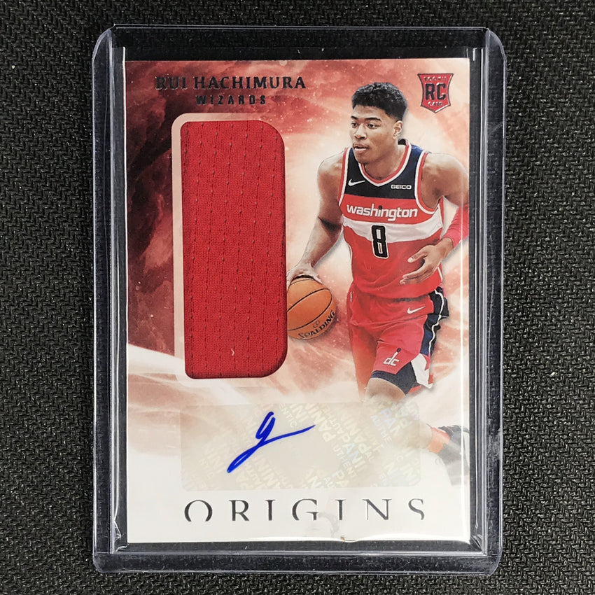 2019-20 Origins RUI HACHIMURA Rookie Jersey Autographs #175 #2-Cherry Collectables