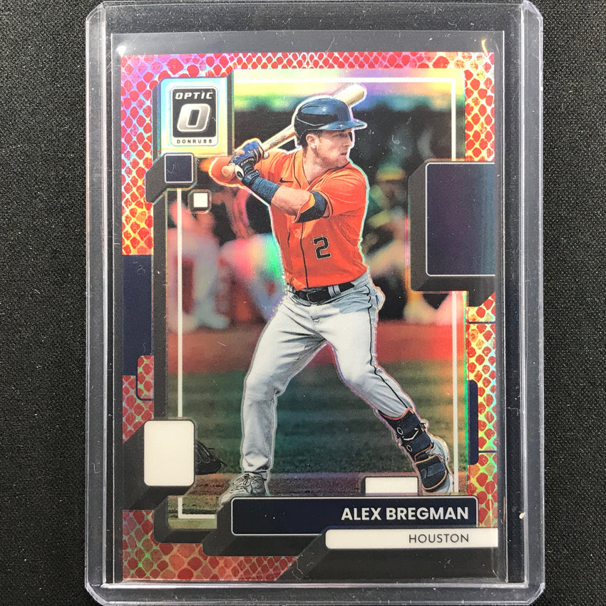 2022 Donruss Optic Alex Bregman Red Dragon 65/99
