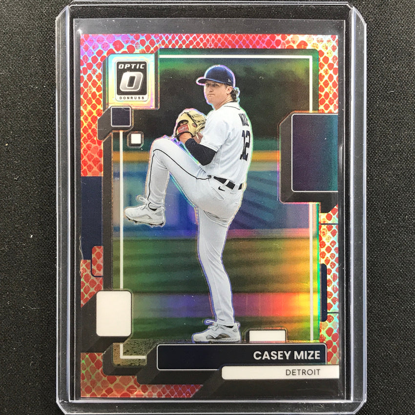 2022 Donruss Optic Casey Mize Red Dragon 74/99