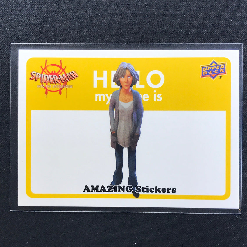 2022 Spider-Man Into The Spider-Verse AUNT MAY Amazing Stickers #13
