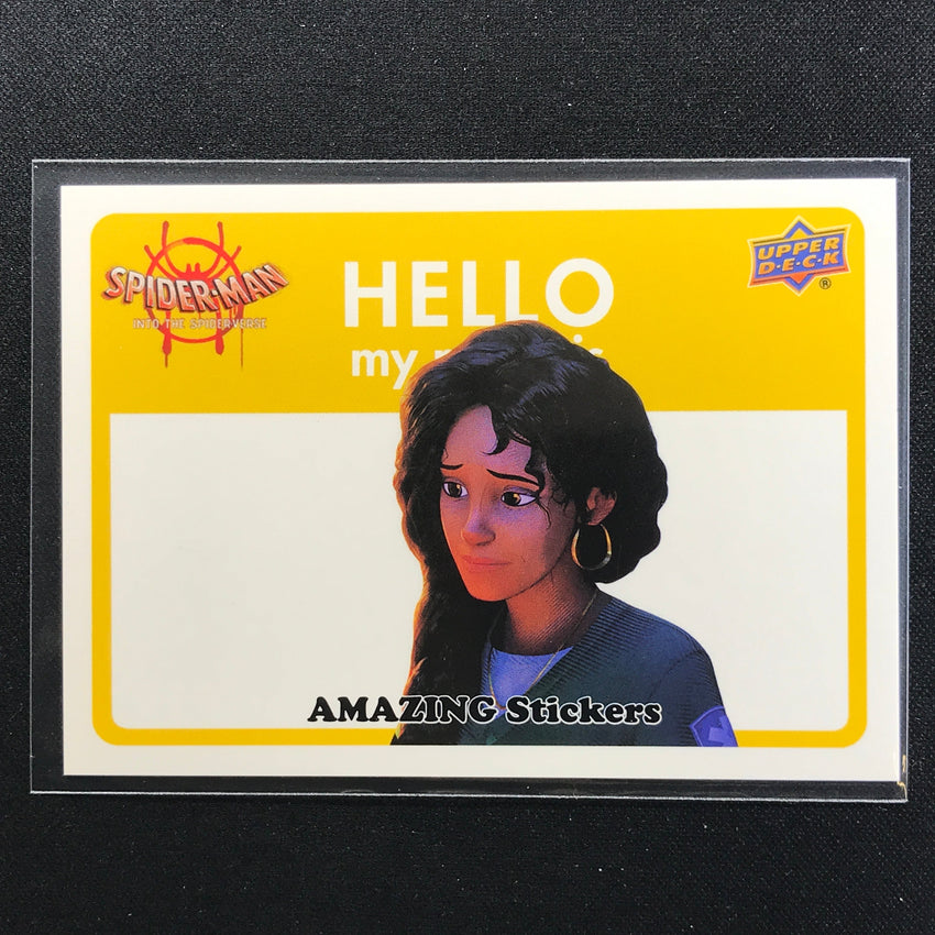 2022 Spider-Man Into The Spider-Verse RIO MORALES Amazing Stickers #17