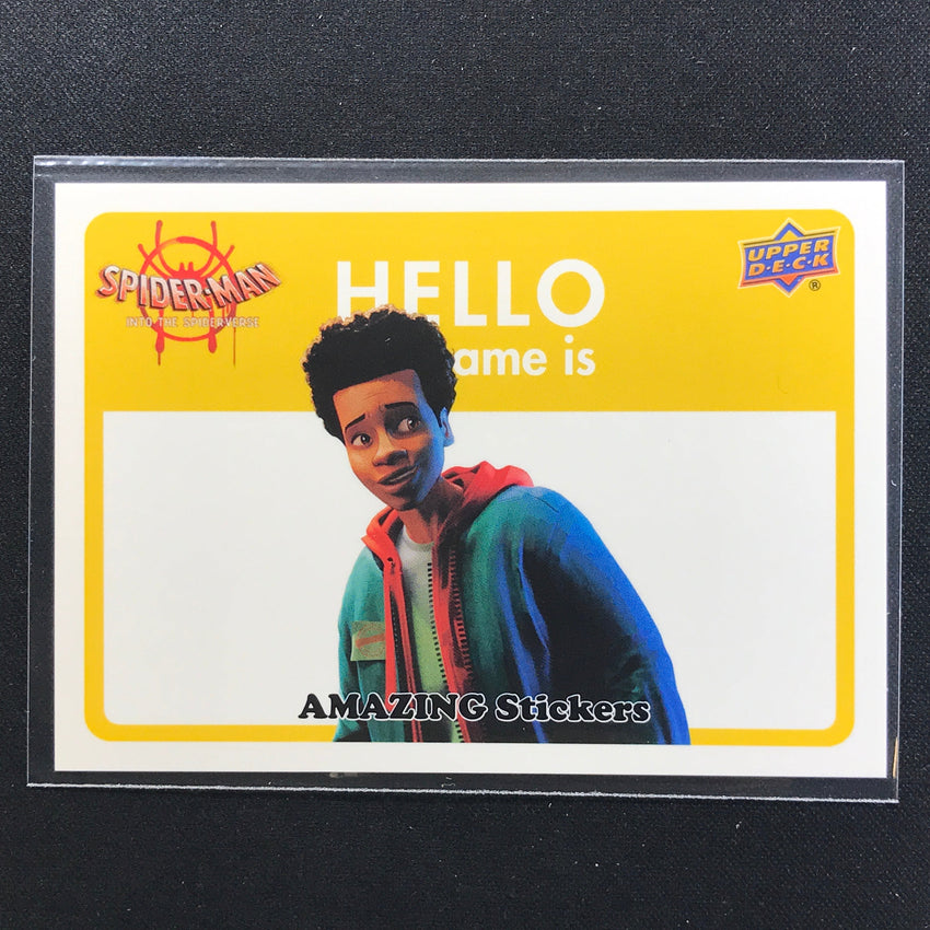 2022 Spider-Man Into The Spider-Verse MILES MORALES Amazing Stickers #18