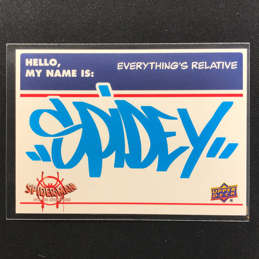 2022 Spider-man Into The Spider-verse Spidey Everythings Relative Stickers No 2