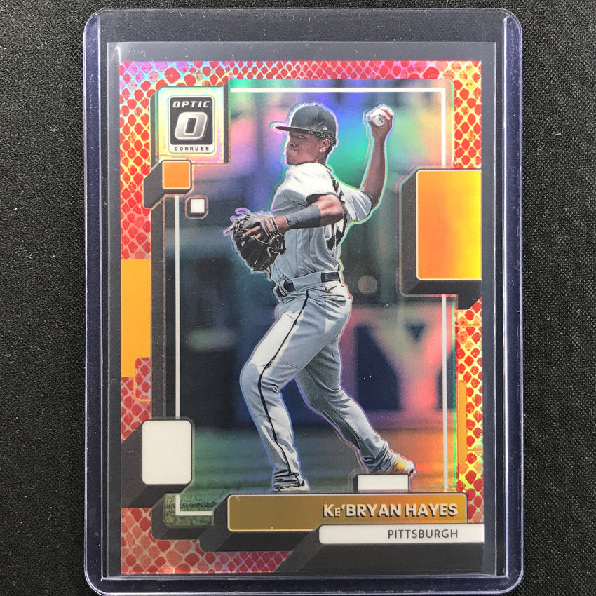 2022 Donruss Optic Kebryan Hayes Red Dragon 8/99