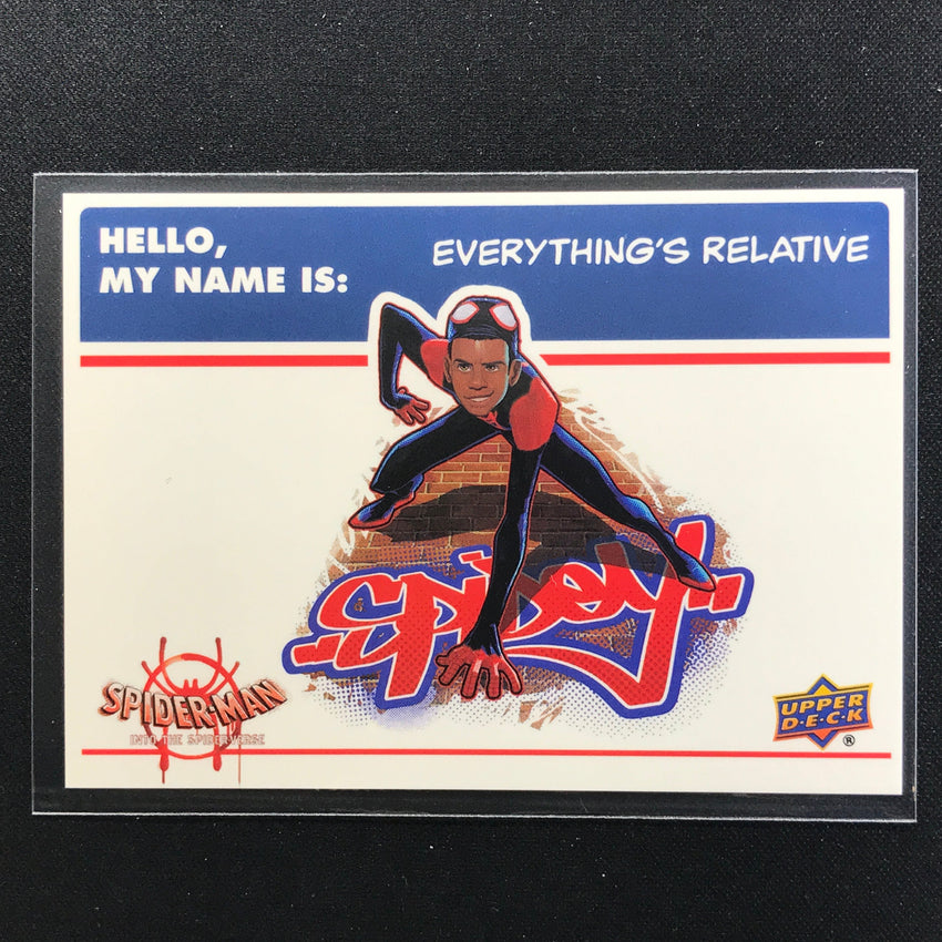 2022 Spider-man Into The Spider-verse Spidey Everythings Relative Stickers No 10