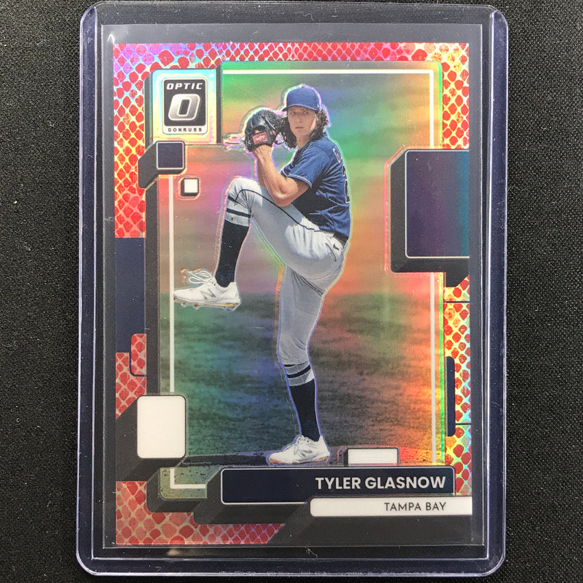 2022 Donruss Optic Tyler Glasnow Red Dragon 7/99