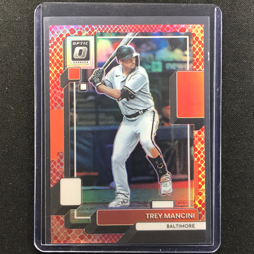 2022 Donruss Optic Trey Mancini Red Dragon 41/99