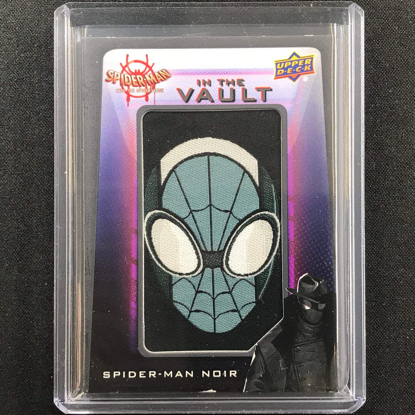 2022 Spider-man Into The Spider-verse Spider-man Noir In The Vault Mask Patch No 4