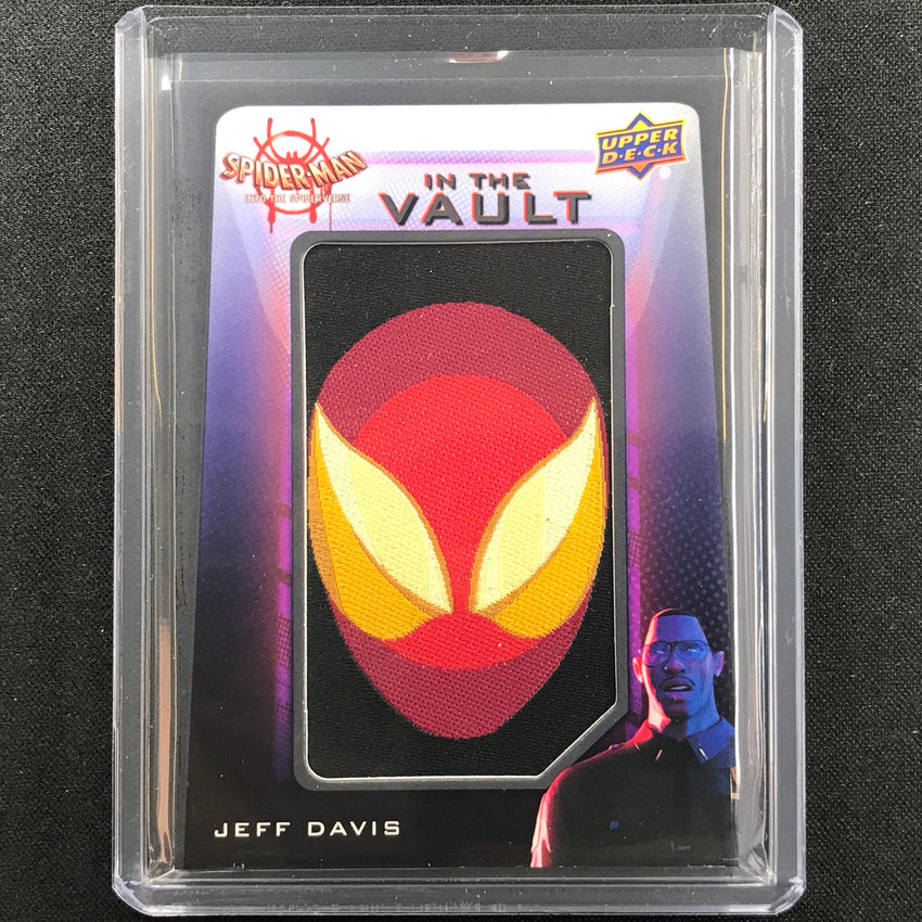 2022 Spider-man Into The Spider-verse Jeff Davis In The Vault Mask Patch No 9