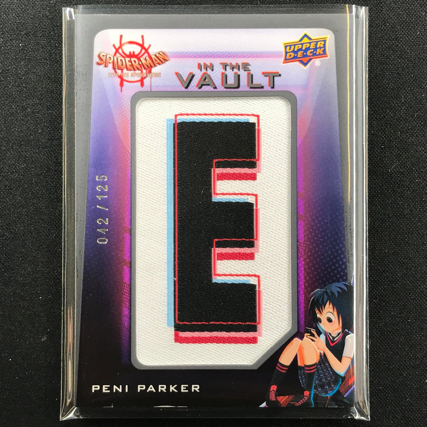2022 Spider-man Into The Spider-verse Peni Parker In Vault Letter D Patch 42/125