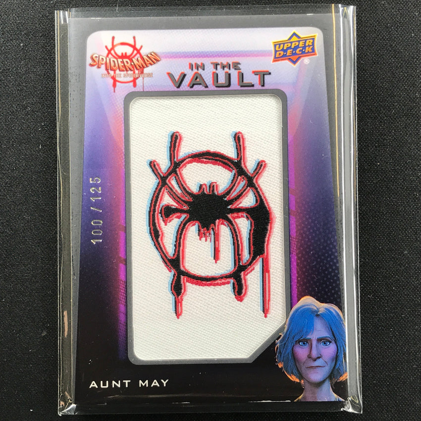 2022 Spider-man Into The Spider-verse Aunt May In Vault Letterman Patch 100/125