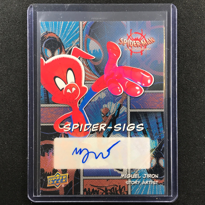 2022 Spider-man Into The Spider-verse Miguel Jiron Ham Spider-sigs Auto No Mj2