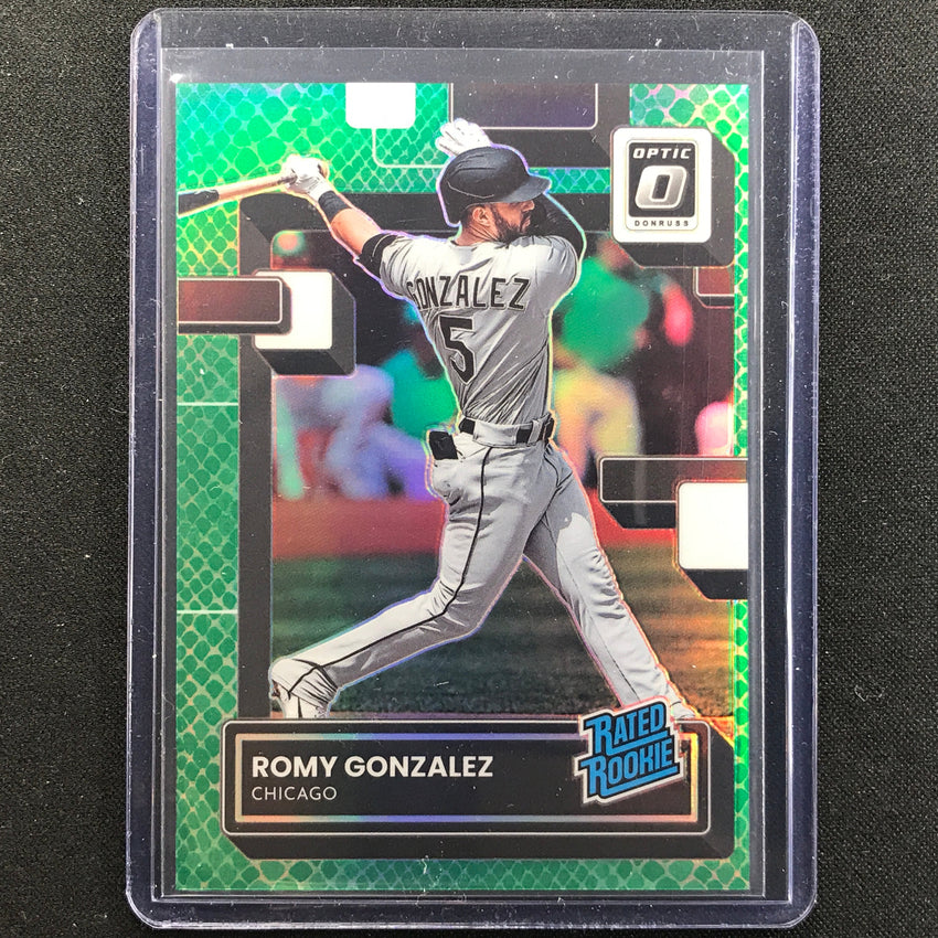2022 Donruss Optic Romy Gonzalez Rated Rookie Green Dragon 19/99