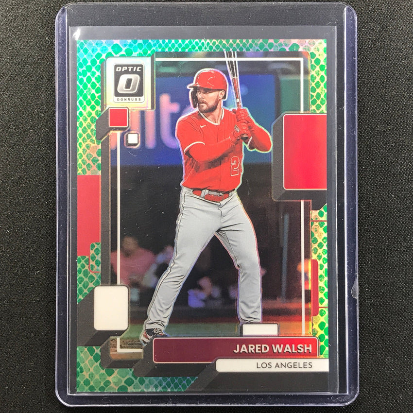 2022 Donruss Optic Jared Walsh Green Dragon 73/99
