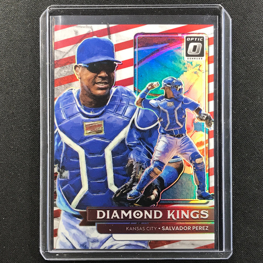 2022 Donruss Optic Salvador Perez Diamond Kings Freedom 45/46
