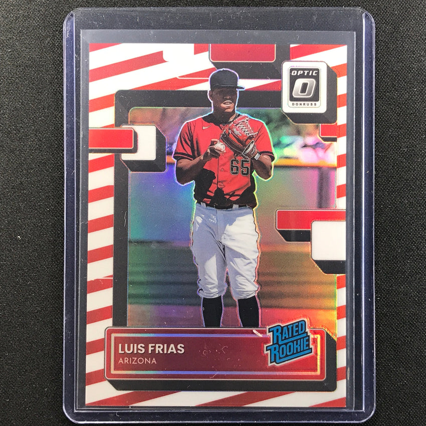 2022 Donruss Optic Luis Frias Rated Rookie Freedom 19/46