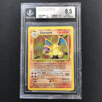BGS 8.5 Charizard - 4/102 - Holo Rare 1999 Base Set Unlimited 335