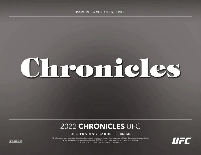 2022 Panini Chronicles UFC Blaster Box
