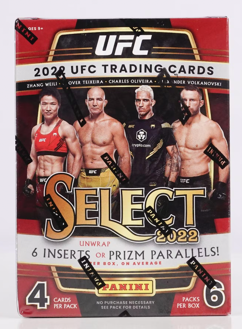 2022 Panini Select UFC 6-Pack Blaster Box