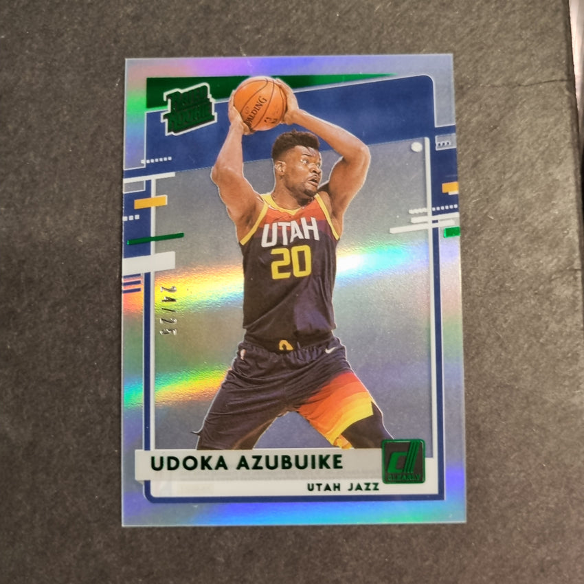 2020-21 Clearly Donruss Udoka Azubuike Rated Rookie Green 24/25