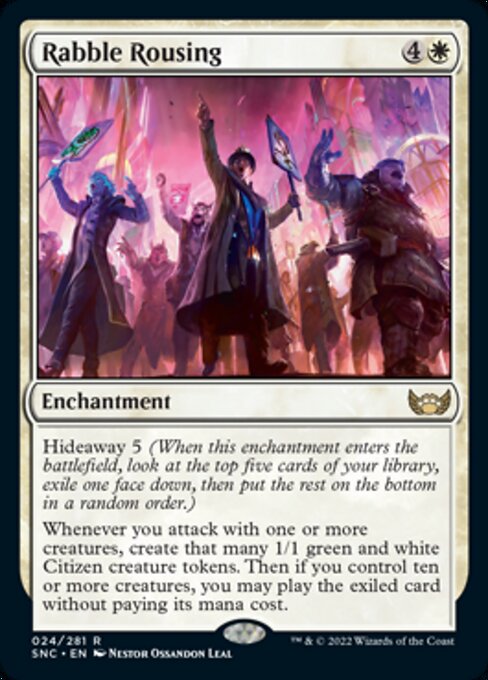 Rabble Rousing 24/281 - Rare Streets of New Capenna