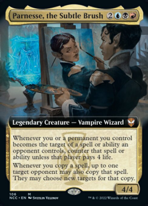 EXTENDED Parnesse, the Subtle Brush #106 -  New Capenna Commander