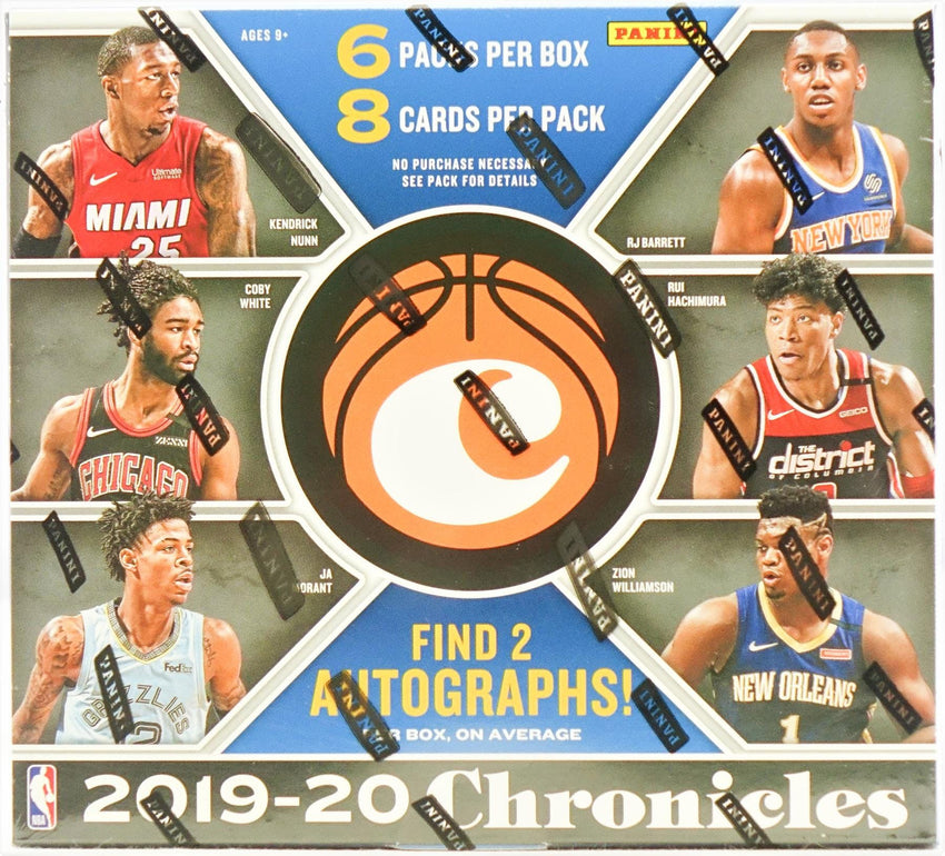 2019-20 Panini Chronicles Basketball Hobby Box-Cherry Collectables