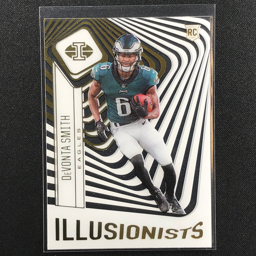 2021 Illusions DEVONTA SMITH Rookie Illusionists Acetate Base #15