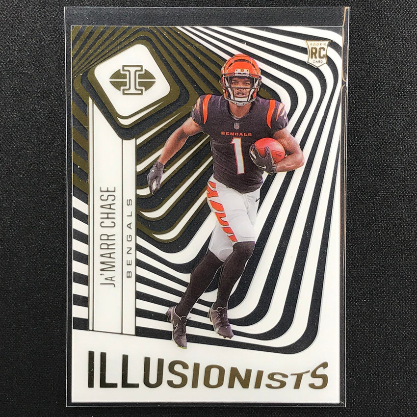 2021 Illusions Jamarr Chase Rookie Illusionists Acetate Base No 16