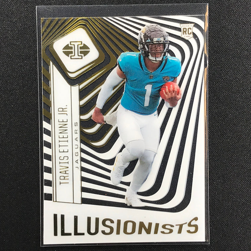 2021 Illusions TRAVIS ETIENNE JR. Rookie Illusionists Acetate Base #19