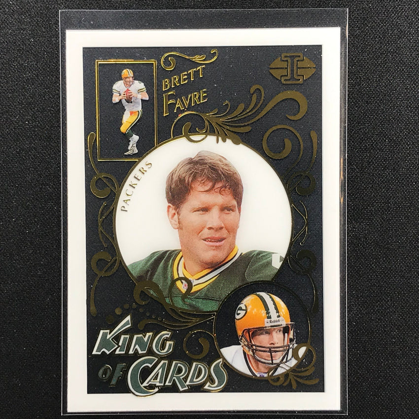 2021 Illusions BRETT FAVRE King of Cards Acetate Base #19