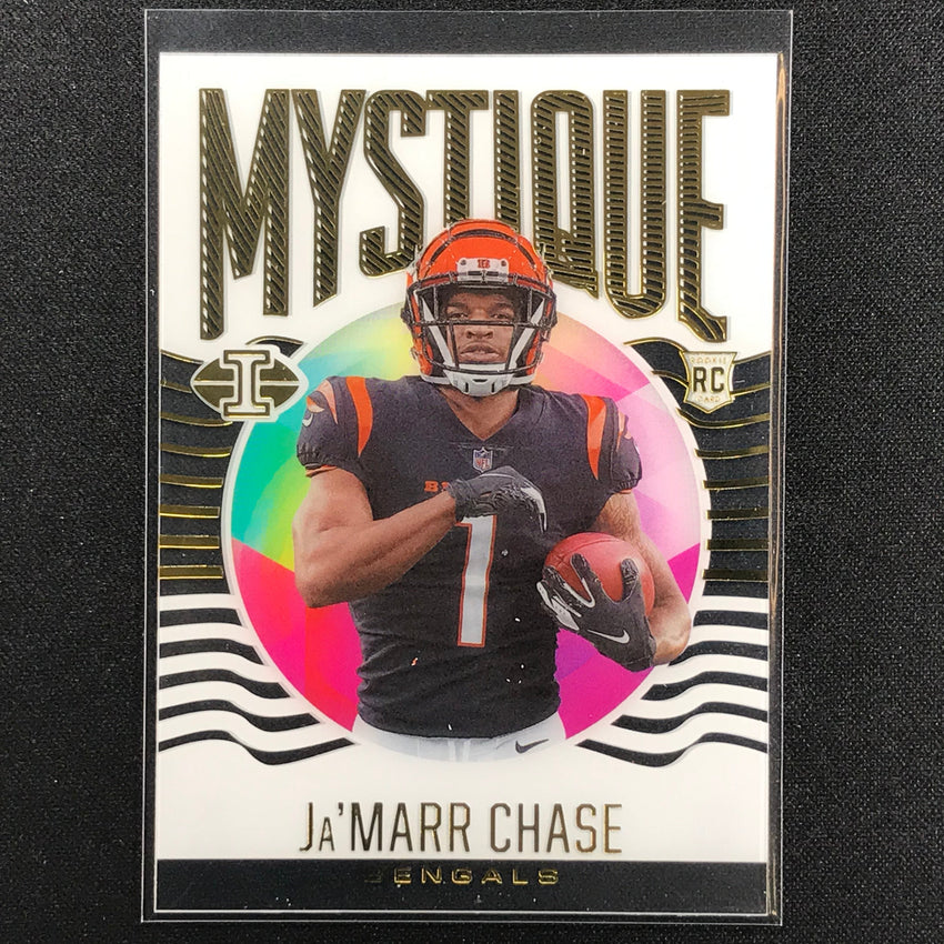 2021 Illusions Jamarr Chase Rookie Mystique Acetate Base No 7
