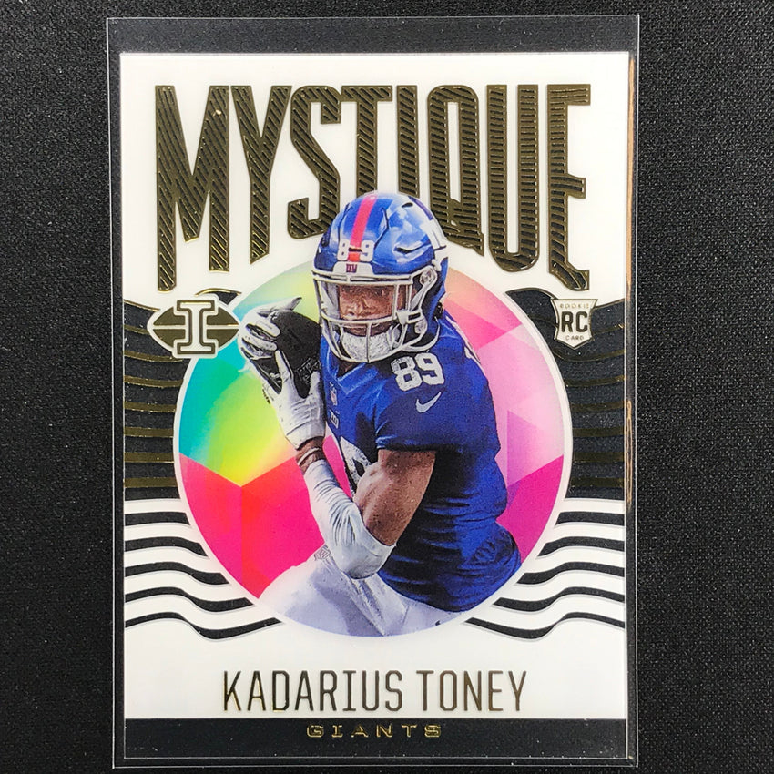2021 Illusions KADARIUS TONEY Rookie Mystique Acetate Base #12