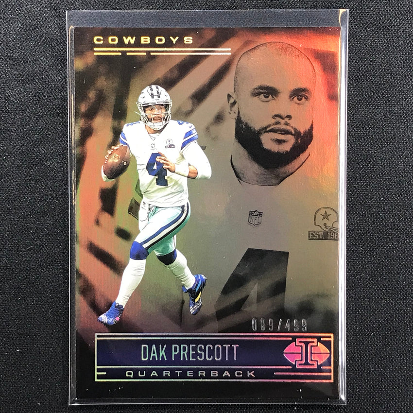 2021 Illusions Dak Prescott Trophy Collection Bronze /499