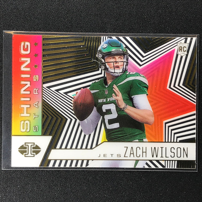 2021 Illusions ZACH WILSON Rookie Shining Stars Acetate Base #12
