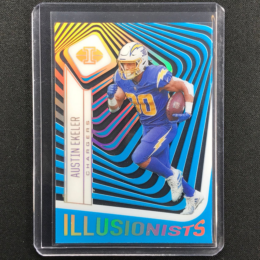 2021 Illusions Austin Ekeler Illusionists Acetate Light Blue /299