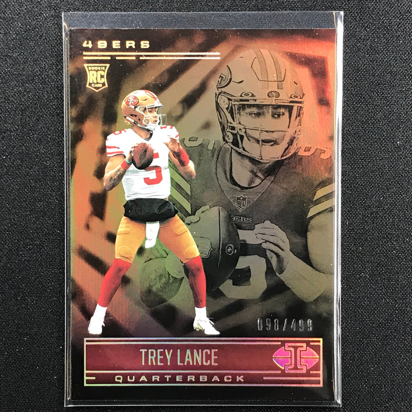 2021 Illusions Trey Lance Rookie Trophy Collection Bronze 98/499