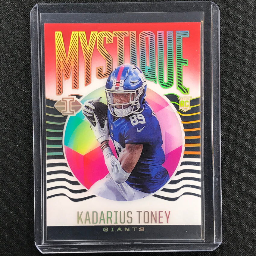 2021 Illusions Kadarius Toney Rookie Mystique Acetate Red 18/149