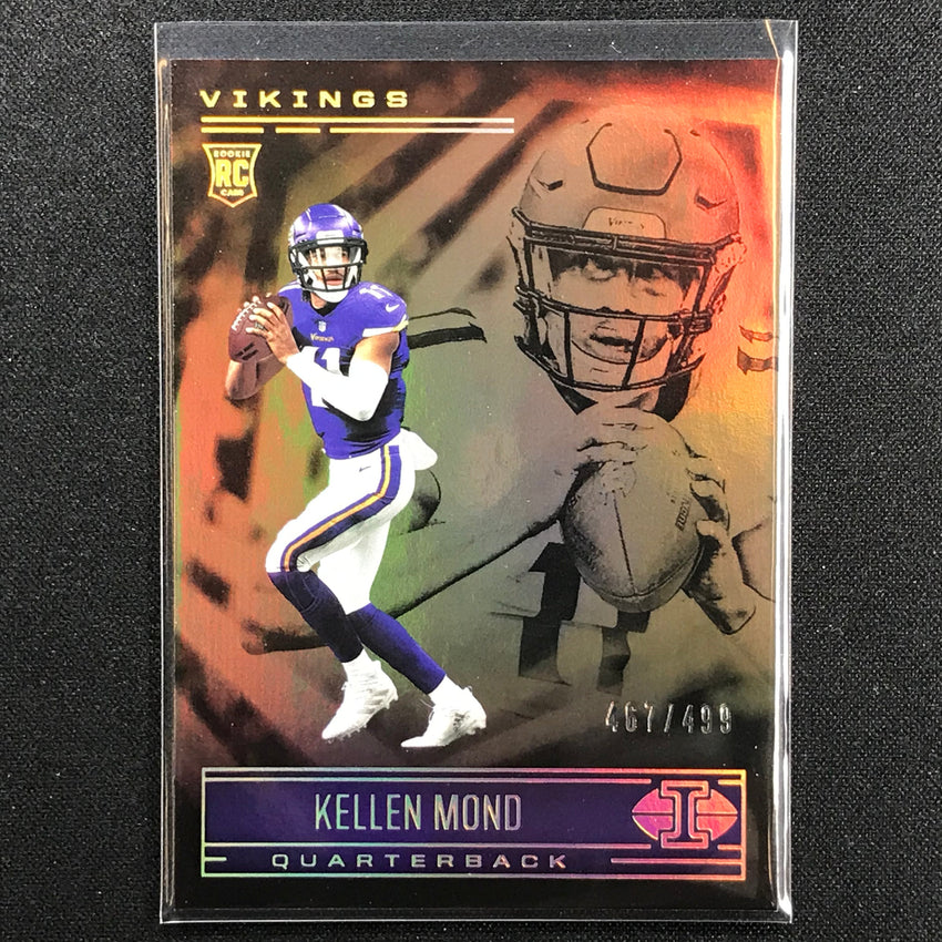 2021 Illusions Kellen Mond Rookie Trophy Collection Bronze 467/499