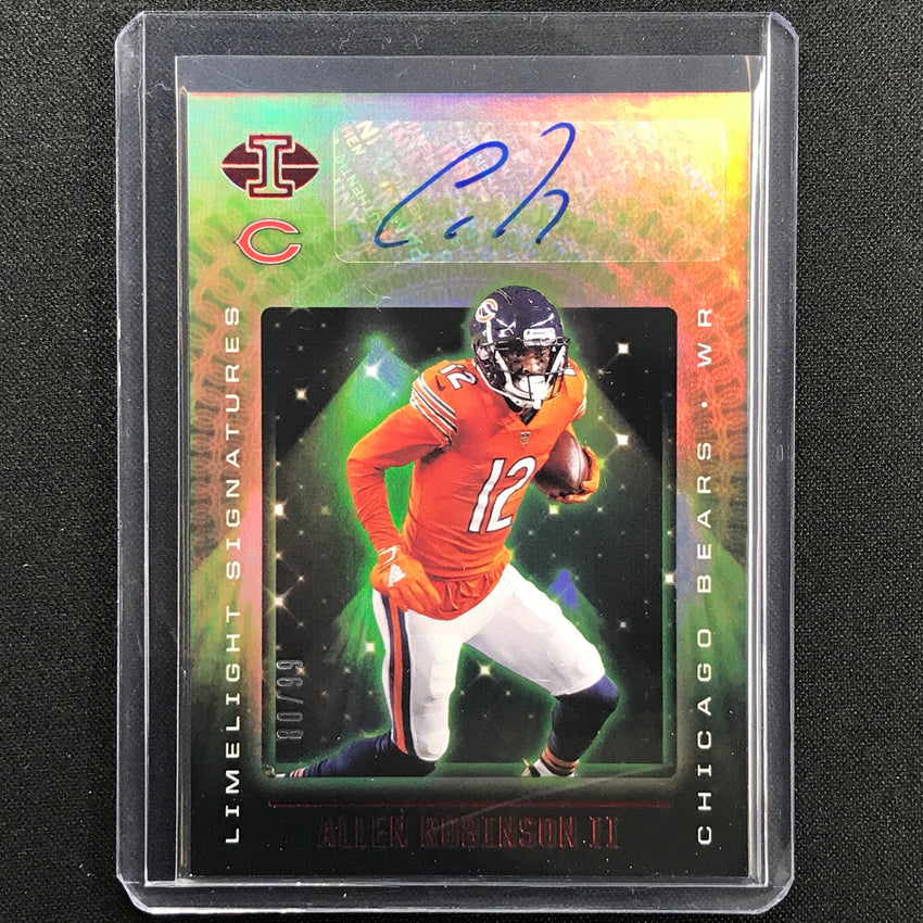 2021 Illusions Allen Robinson Ii Limelight Signatures Auto Red 80/99