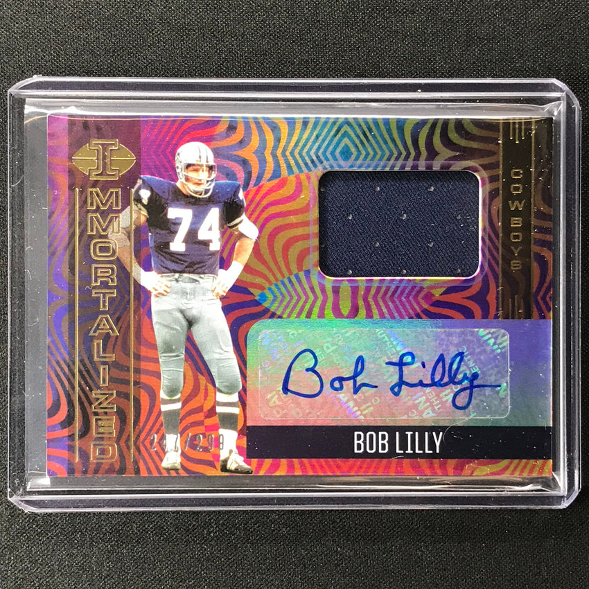 2021 Illusions Bob Lilly Immortalized Jersey Auto 247/299