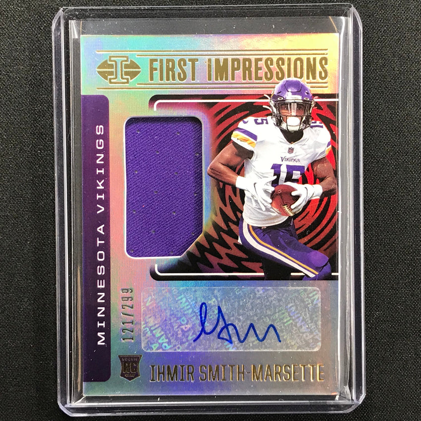 2021 Illusions Ihmir Smith-marsette First Impressions Rookie Jersey Auto 121/299