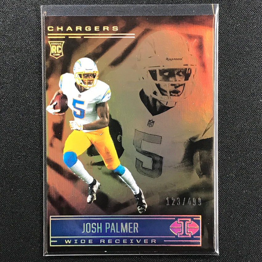 2021 Illusions Josh Palmer Rookie Trophy Collection Bronze 123/499