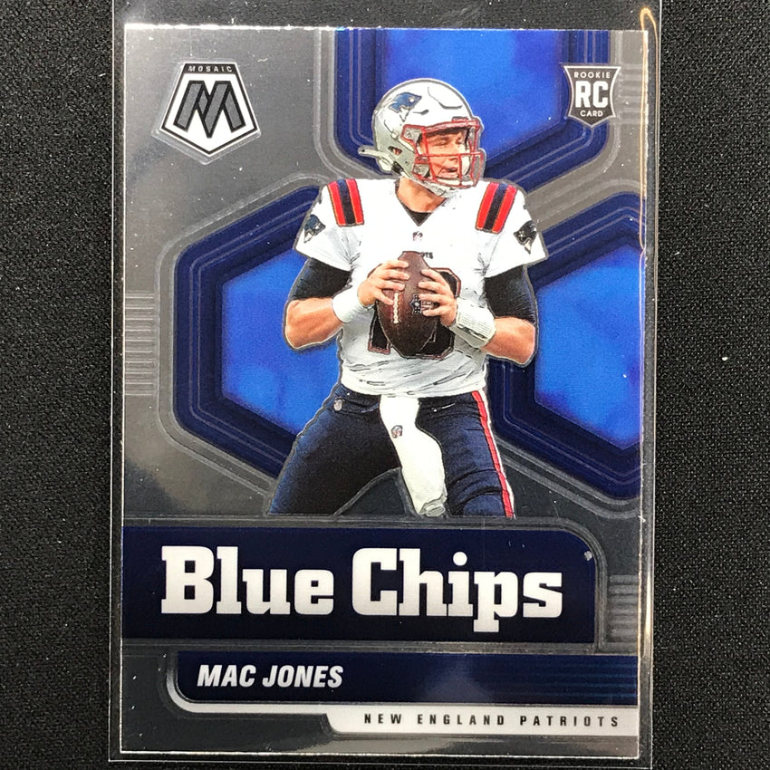 2021 Mosaic MAC JONES Blue Chips Rookie Base #5