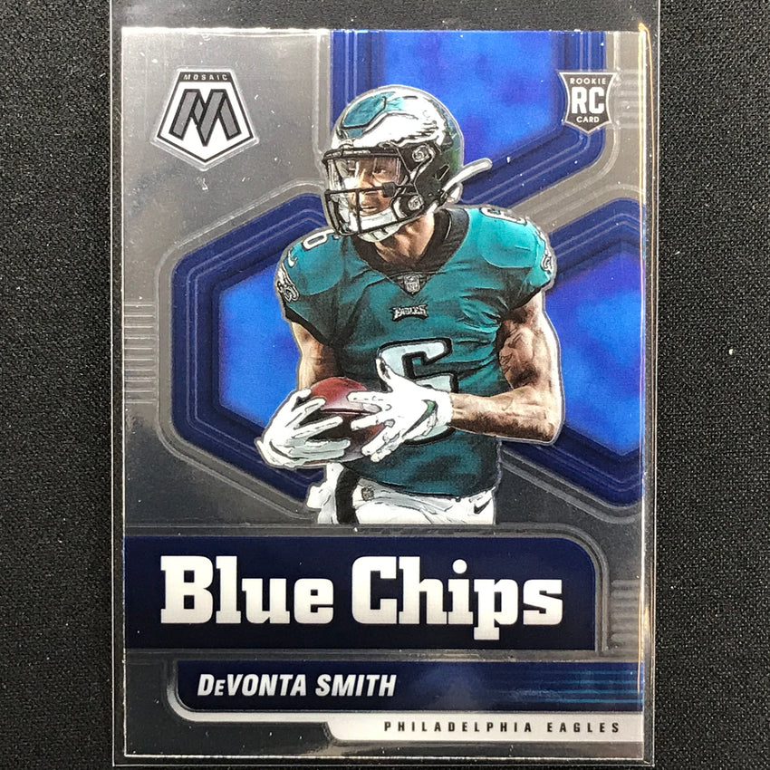2021 Mosaic DEVONTA SMITH Blue Chips Rookie Base #6