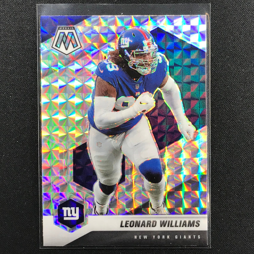 2021 Mosaic LEONARD WILLIAMS Mosaic Silver #154