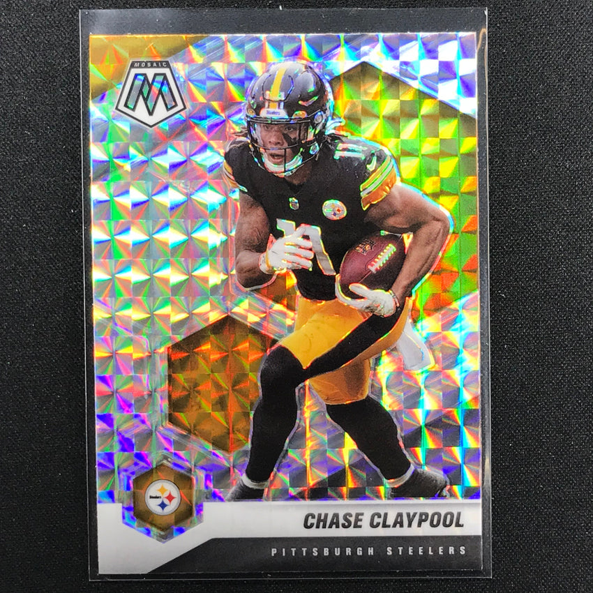 2021 Mosaic CHASE CLAYPOOL Mosaic Silver #169